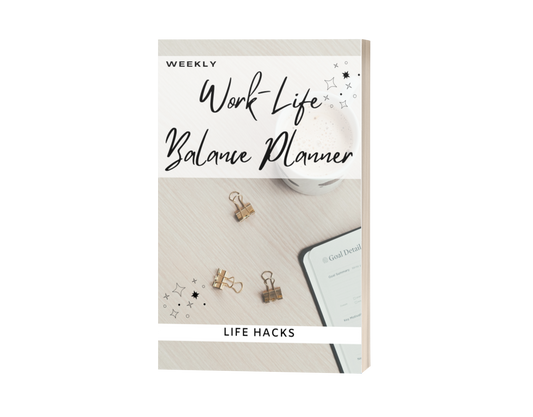 Work-Life Balance Planner